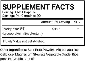 KRK SUPPLEMENTS - KRK SUPPLEMENTS Lycopene 50Mg. 90 Capsulas - The Red Vitamin MX - Suplementos Alimenticios - {{ shop.shopifyCountryName }}