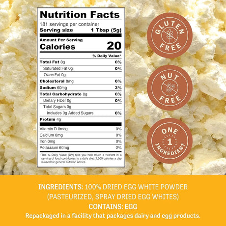 JUDEE'S - Judee’s Dried Egg White Protein Powder 2 Lbs. - The Red Vitamin MX - Suplementos Alimenticios - {{ shop.shopifyCountryName }}