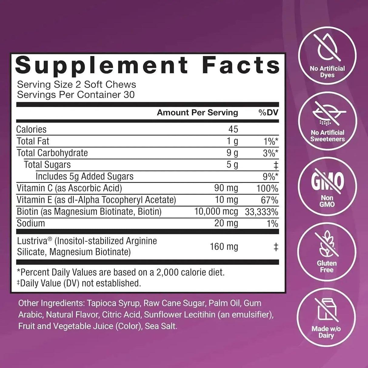 FORCE FACTOR - Force Factor Hair Growth Accelerator Mixed Berry 60 Masticables - The Red Vitamin MX - Suplementos Alimenticios - {{ shop.shopifyCountryName }}