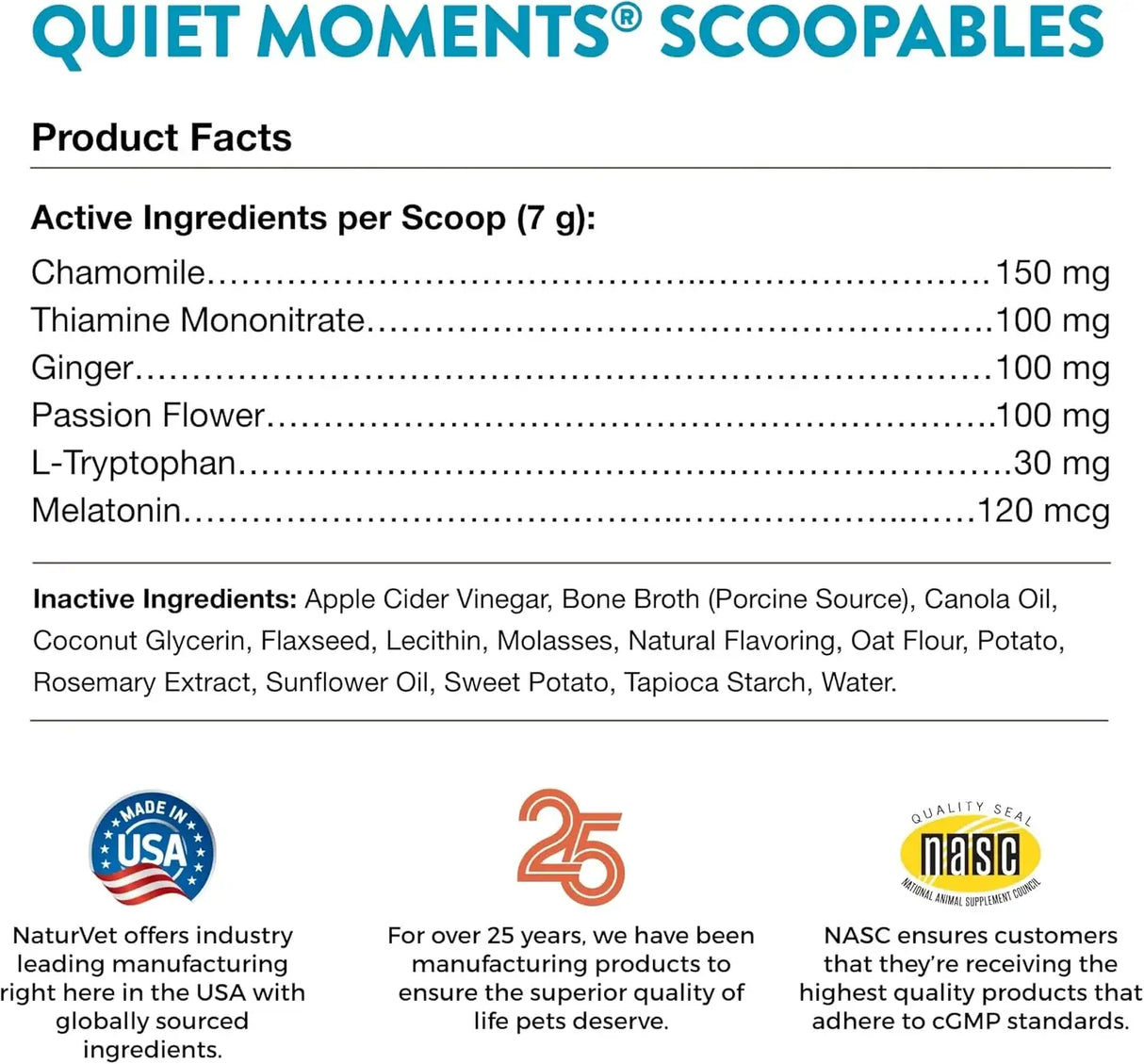 NATURVET - NaturVet Scoopables Quiet Moments Dog Calming Aid for Dogs 315Gr. - The Red Vitamin MX - Relajantes Para Perros - {{ shop.shopifyCountryName }}