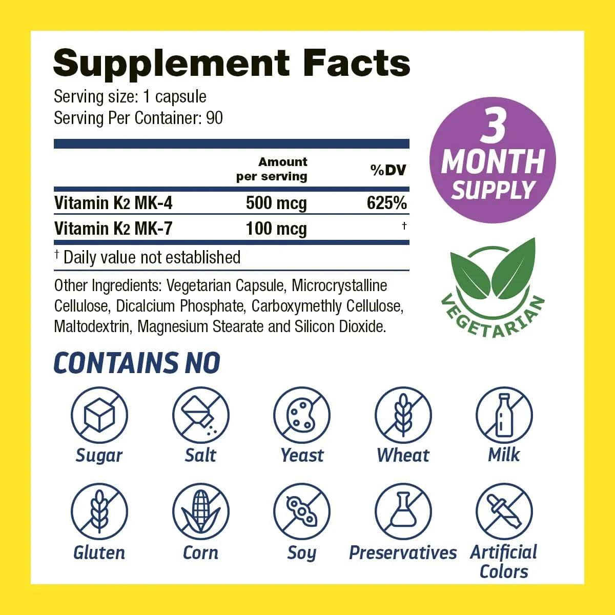 DR'S HOPE - Dr’s Hope Vitamin K2 MK7 with Vitamin K2 MK4 90 Capsulas - The Red Vitamin MX - Suplementos Alimenticios - {{ shop.shopifyCountryName }}