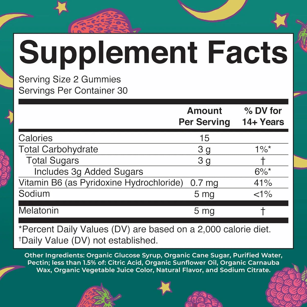 MARY RUTH ORGANICS - MaryRuth's Melatonin Gummies 5Mg. 60 Gomitas - The Red Vitamin MX - Suplementos Alimenticios - {{ shop.shopifyCountryName }}