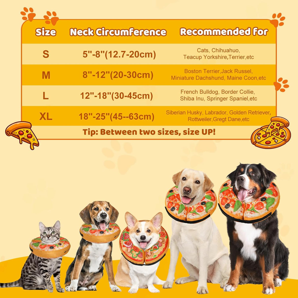 Grand Line Pizza Inflatable Collar SMALL