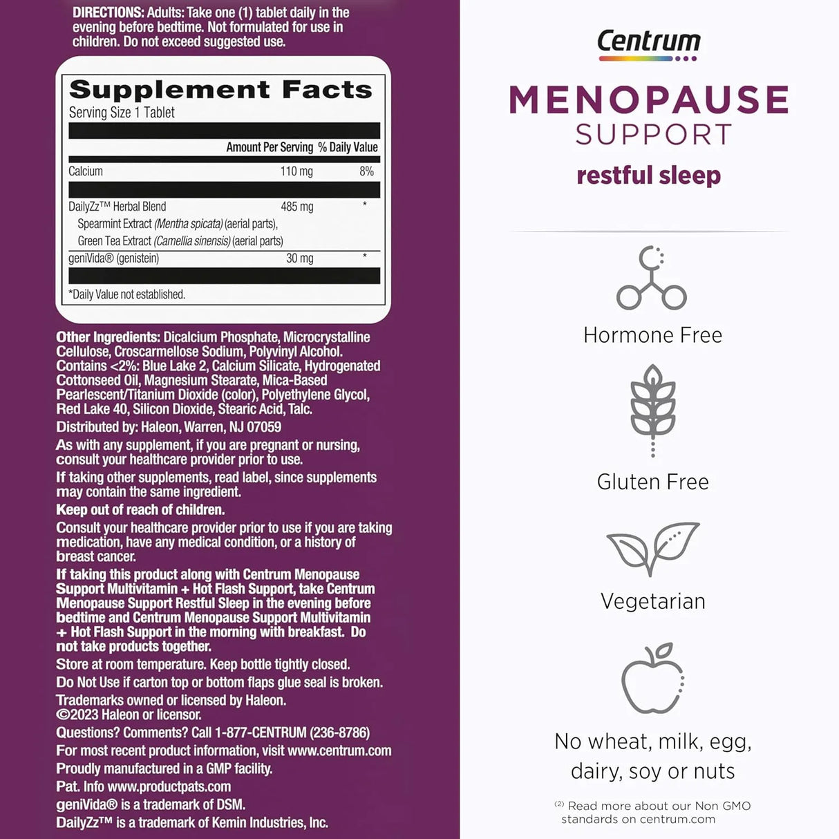 CENTRUM - Centrum Restful Sleep Menopause Support 28 Tabletas - The Red Vitamin MX - Suplementos Alimenticios - {{ shop.shopifyCountryName }}
