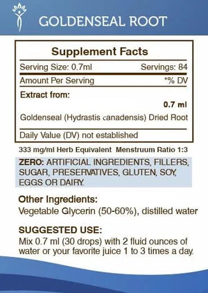 SECRETS OF THE TRIBE - Secrets of the Tribe Goldenseal Root Alcohol-Free Liquid Extract 2 Fl.Oz. - The Red Vitamin MX - Suplementos Alimenticios - {{ shop.shopifyCountryName }}