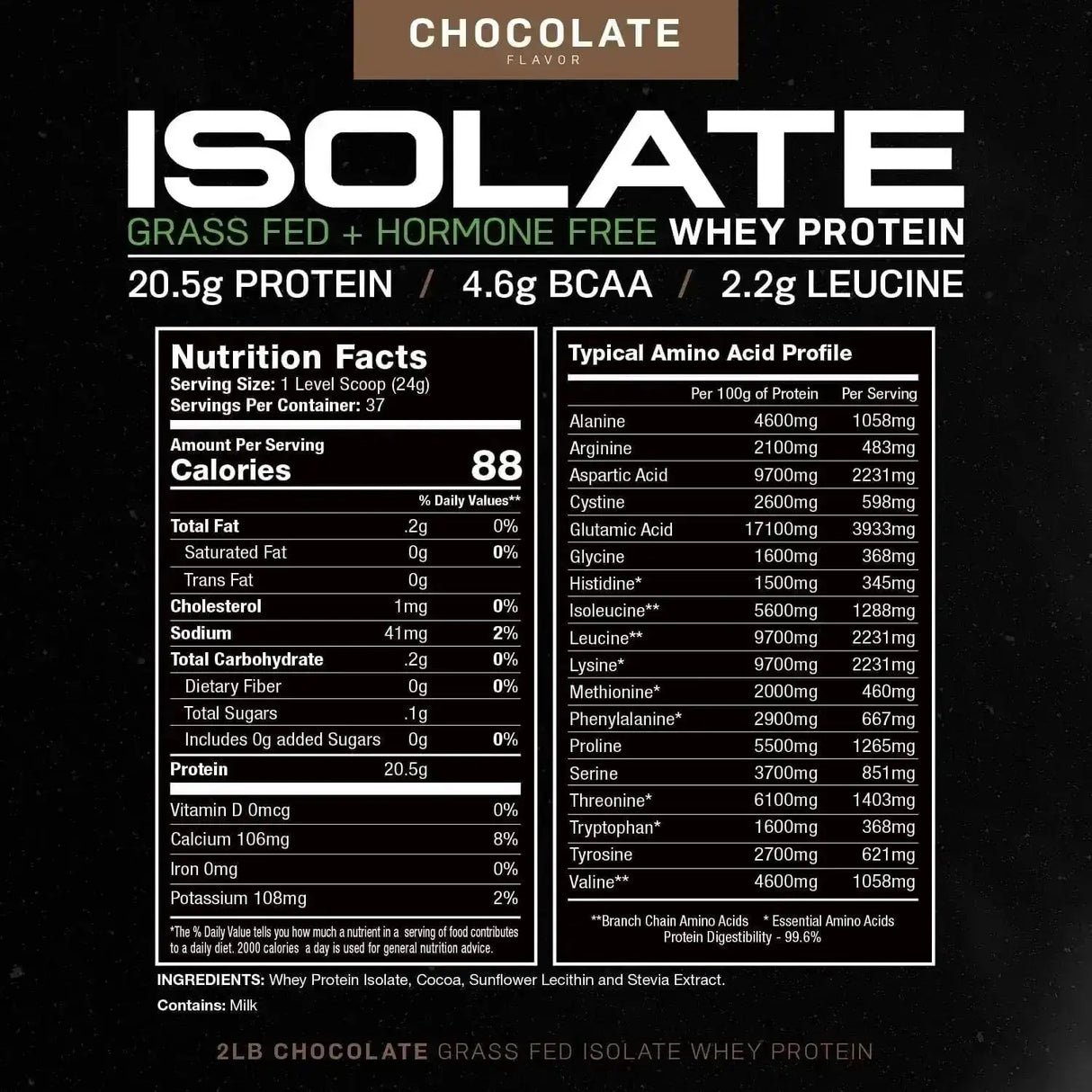 MUSCLE FEAST - Muscle Feast Grass-Fed Whey Protein Isolate Chocolate 907Gr. - The Red Vitamin MX - Suplementos Alimenticios - {{ shop.shopifyCountryName }}