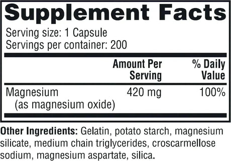 TWINLAB - Twinlab Magnesium 420Mg. 200 Capsulas 2 Pack - The Red Vitamin MX - Suplementos Alimenticios - {{ shop.shopifyCountryName }}