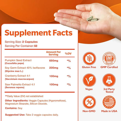 HAPPEE - Happee Bladder Control Supplement 120 Capsulas - The Red Vitamin MX - Suplementos Alimenticios - {{ shop.shopifyCountryName }}