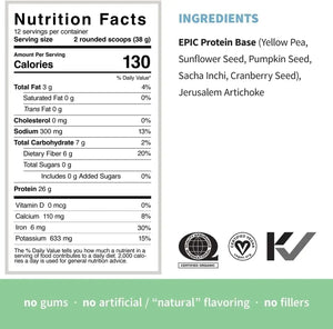 SPROUT LIVING - Sprout Living Epic Protein Plant Based Protein & Superfoods Powder Unflavored 456Gr. - The Red Vitamin MX - Suplementos Alimenticios - {{ shop.shopifyCountryName }}
