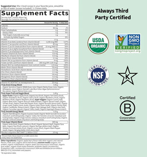 GARDEN OF LIFE - Garden of Life Sport Nutrition Greens and Superfoods Powder 30 Servicios Apple Berry 270Gr. - The Red Vitamin MX - Suplementos Alimenticios - {{ shop.shopifyCountryName }}