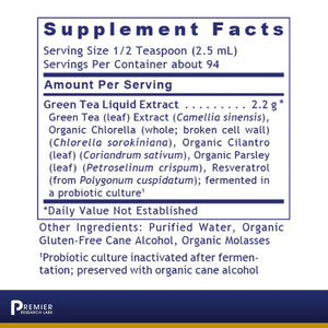 PREMIER RESEARCH LABS - Premier Research Labs Green Tea-ND 235Ml. - The Red Vitamin MX - Suplementos Alimenticios - {{ shop.shopifyCountryName }}