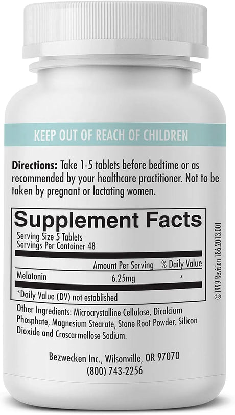 BEZWECKEN - Bezwecken Melatonin 240 Tabletas - The Red Vitamin MX - Suplementos Alimenticios - {{ shop.shopifyCountryName }}
