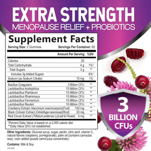 NATURE'S NUTRITION - Nature's Nutrition Menopause Probiotic 120 Gomitas - The Red Vitamin MX - Suplementos Alimenticios - {{ shop.shopifyCountryName }}