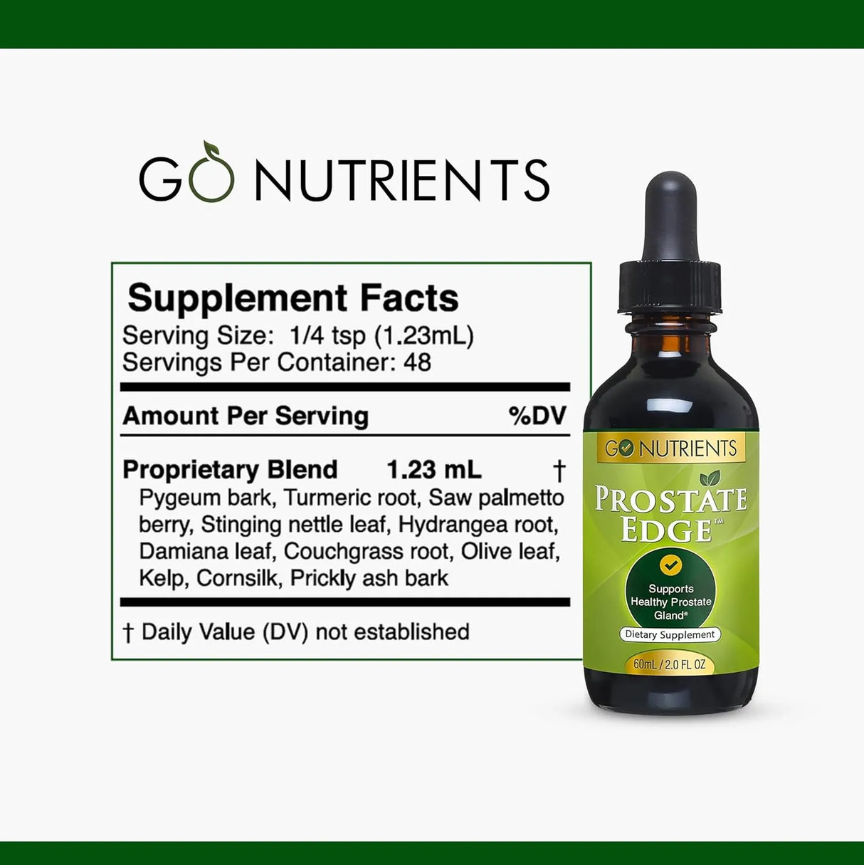 GO NUTRIENTS - Go Nutrients Prostate Edge 2 Fl.Oz. - The Red Vitamin MX - Suplementos Alimenticios - {{ shop.shopifyCountryName }}