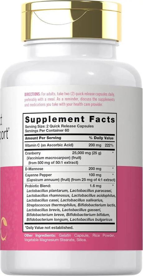 CARLYLE - Carlyle Urinary Tract Health for Women 120 Capsulas - The Red Vitamin MX - Suplementos Alimenticios - {{ shop.shopifyCountryName }}