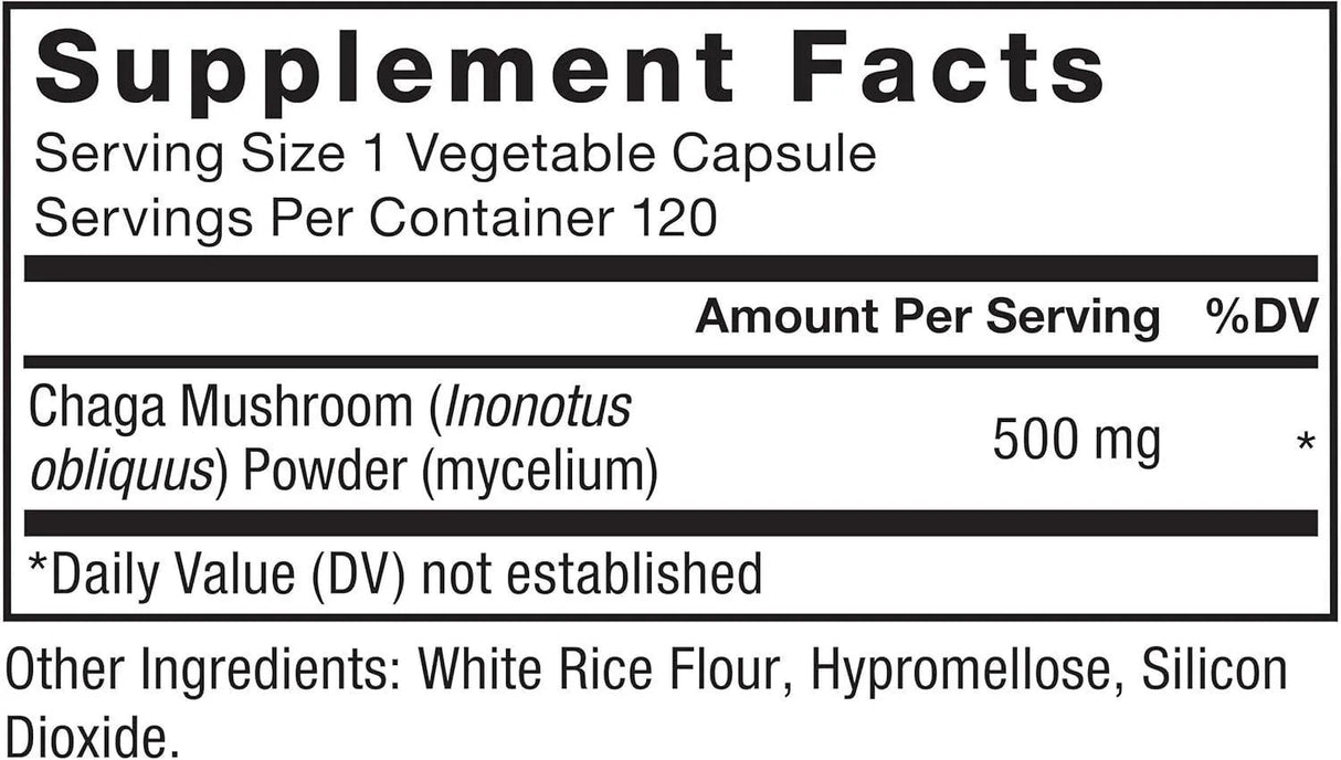 FORCE FACTOR - FORCE FACTOR Chaga Mushrooms 120 Capsulas - The Red Vitamin MX - Suplementos Alimenticios - {{ shop.shopifyCountryName }}