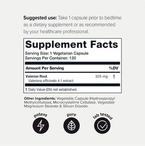 TONIIQ - Toniiq Valerian Root 120 Capsulas - The Red Vitamin MX - Suplementos Alimenticios - {{ shop.shopifyCountryName }}