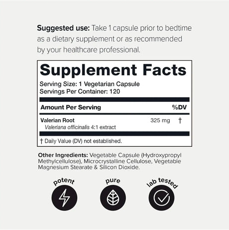 TONIIQ - Toniiq Valerian Root 120 Capsulas - The Red Vitamin MX - Suplementos Alimenticios - {{ shop.shopifyCountryName }}