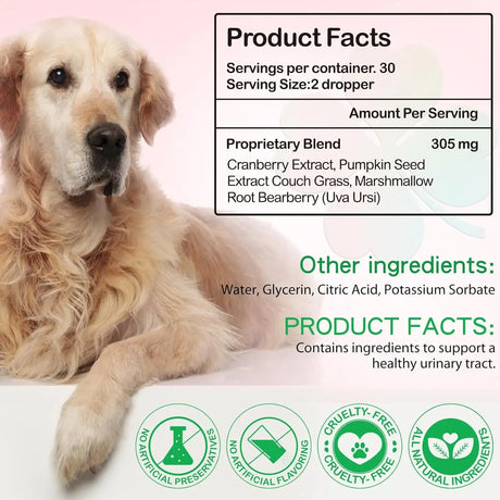 OIMMAL - Oimmal Urinary Tract for Dogs 2 Fl.Oz. - The Red Vitamin MX - Salud De Tracto Urinario Para Perros - {{ shop.shopifyCountryName }}
