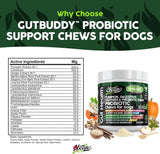 CLEAN PETS - Clean Pets Probiotics for Dogs with Pumpkin Colostrum Digestive Enzymes 60 Masticables - The Red Vitamin MX - Probióticos Para Perros - {{ shop.shopifyCountryName }}