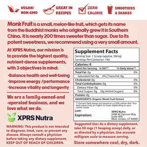 XPRS NUTRA - XPRS Nutra Monk Fruit Extract Powder 37Gr. - The Red Vitamin MX - Suplementos Alimenticios - {{ shop.shopifyCountryName }}