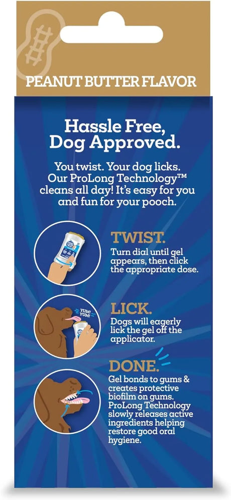 VETALITY - Vetality Twist + Lick Dental Treat for Dogs Peanut Butter Flavor 2 Oz. - The Red Vitamin MX - Cuidado Dental Para Perros - {{ shop.shopifyCountryName }}