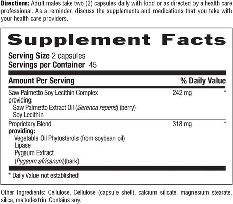 COUNTRY LIFE - Country Life Saw Palmetto & Pygeum Extract 90 Capsulas - The Red Vitamin MX - Suplementos Alimenticios - {{ shop.shopifyCountryName }}
