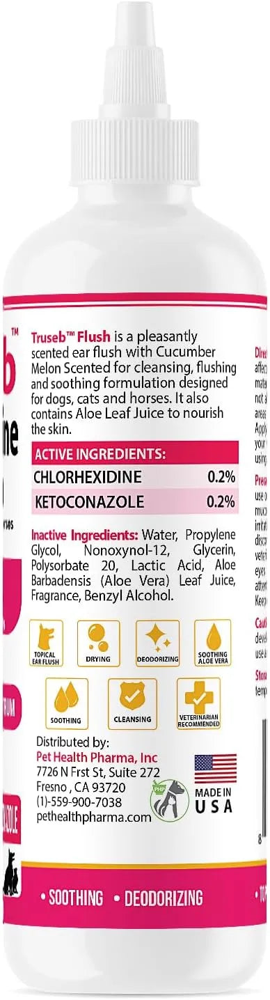 TRUSEB - Truseb Advanced Topical Dog Ear Wash 12 Fl.Oz. - The Red Vitamin MX - Cuidado Del Oído De Perros - {{ shop.shopifyCountryName }}