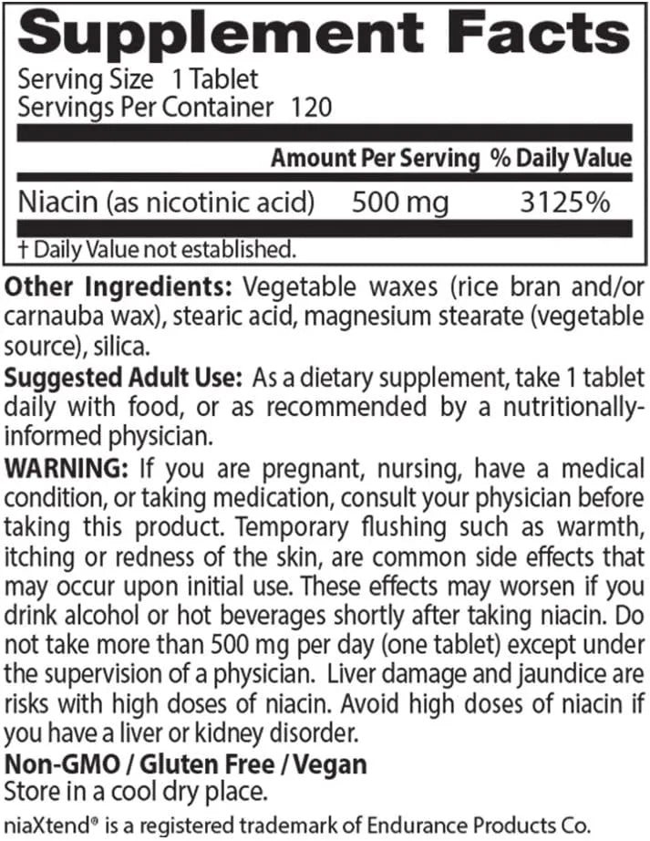 DOCTOR'S BEST - Doctor's Best TimeRelease Niacin with Niaxtend 500Mg. 120 Tabletas - The Red Vitamin MX - Suplementos Alimenticios - {{ shop.shopifyCountryName }}