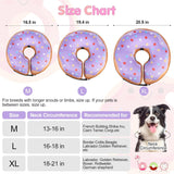 BEAUTYZOO Inflatable Donut Collar PURPLE MEDIUM