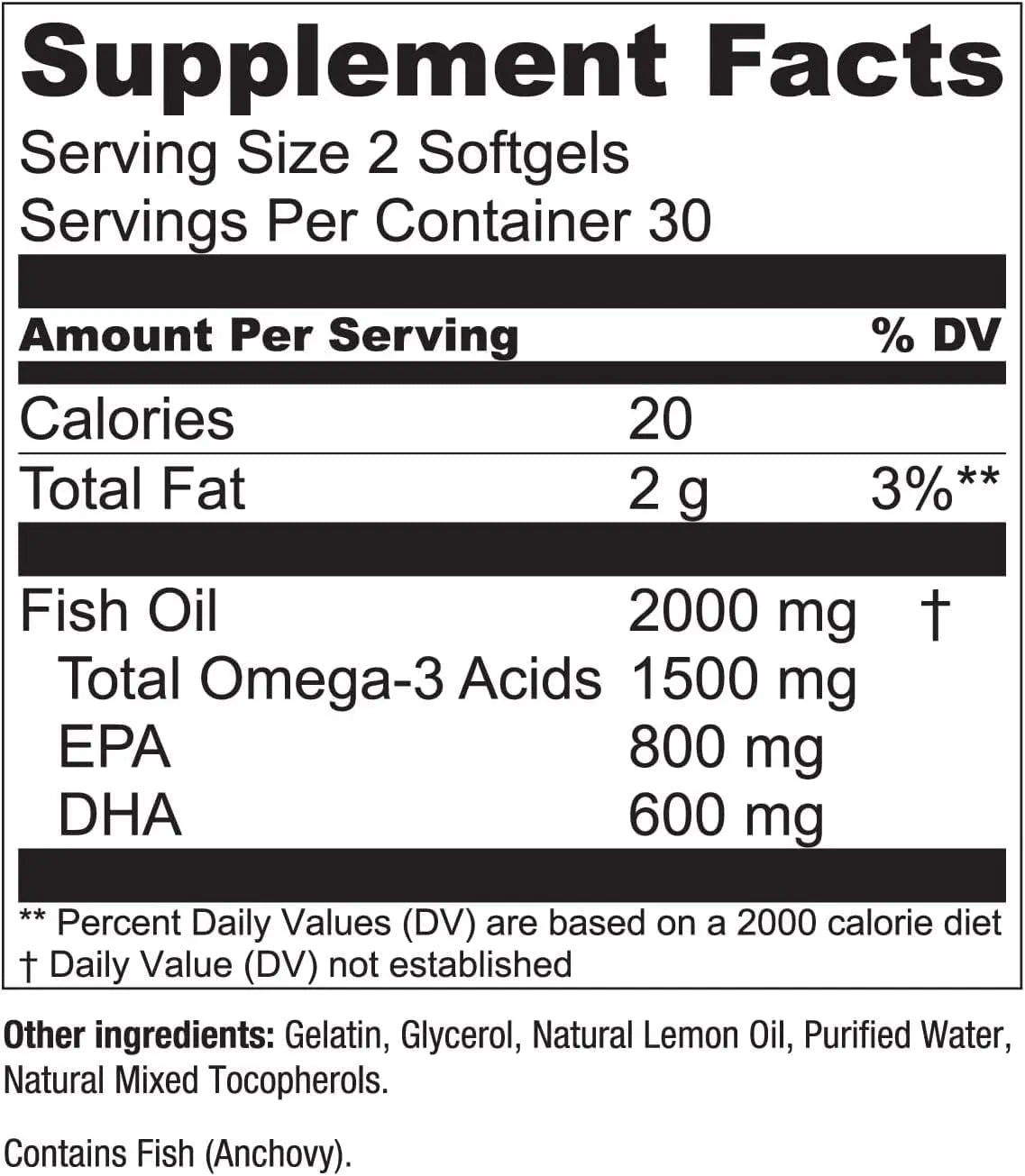 ESSENTIAL ELEMENTS - Essential Elements Omega-3 Fish Oil with EPA & DHA 60 Capsulas Blandas 2 Pack - The Red Vitamin MX - Suplementos Alimenticios - {{ shop.shopifyCountryName }}