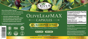 OLIVUS - Olivus OliveLeafMAX Olive Leaf Extract 500Mg. 60 Capsulas - The Red Vitamin MX - Suplementos Alimenticios - {{ shop.shopifyCountryName }}