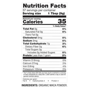 BETTERBODY FOODS - BetterBody Foods Organic Maca Powder 340Gr. - The Red Vitamin MX - Suplementos Alimenticios - {{ shop.shopifyCountryName }}