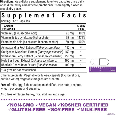 BLUEBONNET NUTRITION - BlueBonnet Nutrition Adrenal Support 60 Capsulas - The Red Vitamin MX - Suplementos Alimenticios - {{ shop.shopifyCountryName }}