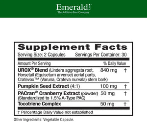 EMERALD LABS - EMERALD LABS Bladder Health 60 Capsulas - The Red Vitamin MX - Suplementos Alimenticios - {{ shop.shopifyCountryName }}