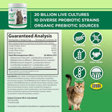 Vital Planet Flora Cat Probiotic Powder 30 Servicios 111Gr.