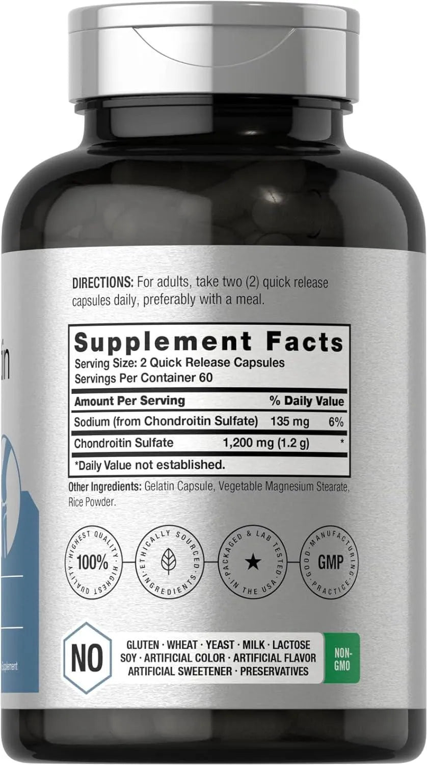 HORBAACH - Horbaach Chondroitin Sulfate 1200Mg. 120 Capsulas - The Red Vitamin MX - Suplementos Alimenticios - {{ shop.shopifyCountryName }}