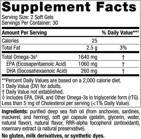 NORDIC NATURALS - Nordic Naturals EPA Xtra Lemon 1640Mg. 120 Capsulas Blandas - The Red Vitamin MX - Suplementos Alimenticios - {{ shop.shopifyCountryName }}