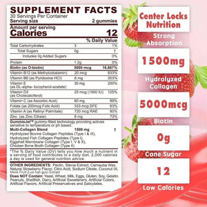 ENVYDEAL - EnvyDeal Sugar-Free Hydrolyzed Collagen Peptide Filled Gummies 60 Gomitas - The Red Vitamin MX - Suplementos Alimenticios - {{ shop.shopifyCountryName }}