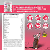 Vital Planet Vital Cat Multi Vitamin Mineral and Antioxidant Powder for Cats 30 Servicios 75Gr.