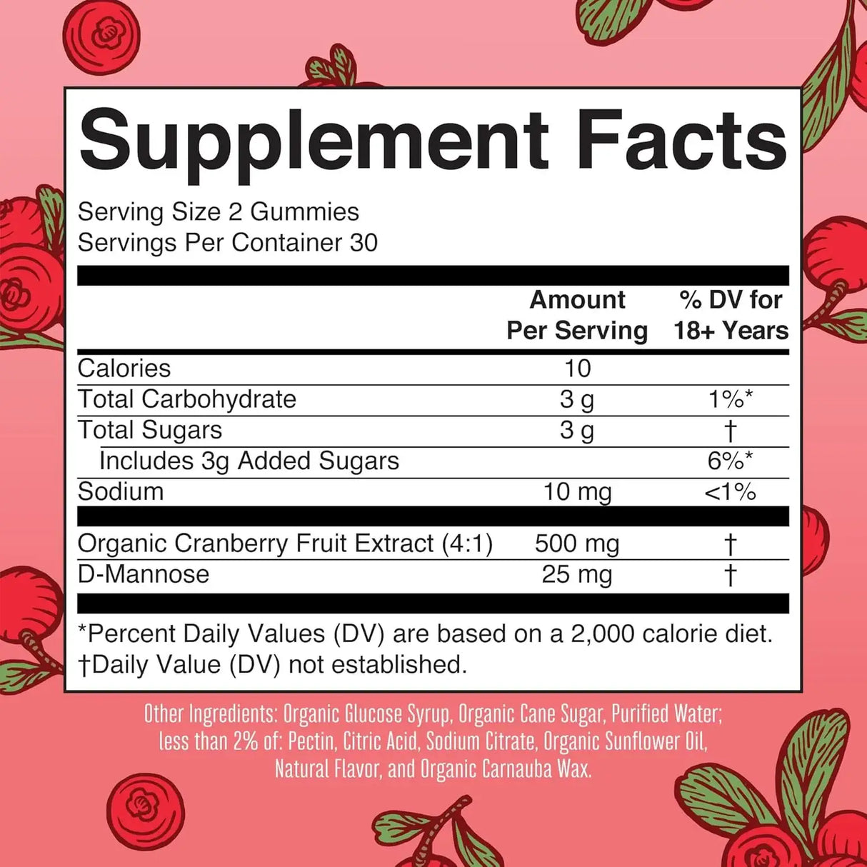 MARY RUTH ORGANICS - MaryRuth Organics Organic Cranberry Gummies 60 Gomitas - The Red Vitamin MX - Suplementos Alimenticios - {{ shop.shopifyCountryName }}