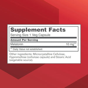 PROTOCOL FOR LIFE BALANCE - Protocol Melatonin 10Mg. 100 Capsulas - The Red Vitamin MX - Suplementos Alimenticios - {{ shop.shopifyCountryName }}