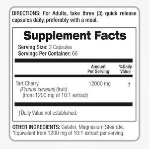 FITO MEDIC'S Lab Tart Cherry 12,000Mg. 200 Capsulas