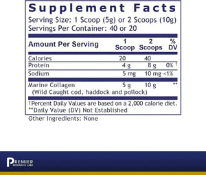 PREMIER RESEARCH LABS - Premier Research Labs Marine Collagen 200Gr. - The Red Vitamin MX - Suplementos Alimenticios - {{ shop.shopifyCountryName }}