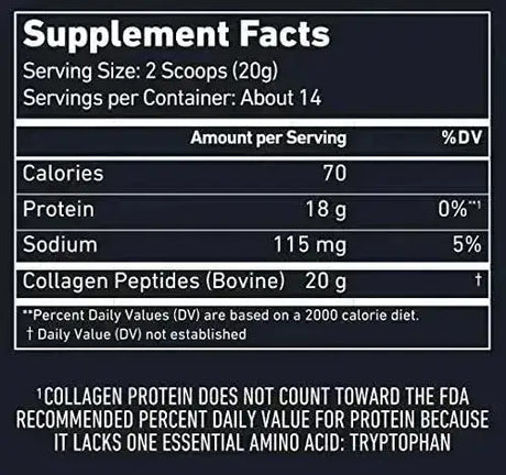 BUBS - BUBS Naturals Unflavored Collagen Peptides Powder 20 Paquetes - The Red Vitamin MX - Suplementos Alimenticios - {{ shop.shopifyCountryName }}