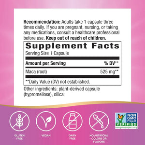 NATURE'S WAY - Nature's Way Maca Root 525Mg. 100 Capsulas - The Red Vitamin MX - Suplementos Alimenticios - {{ shop.shopifyCountryName }}