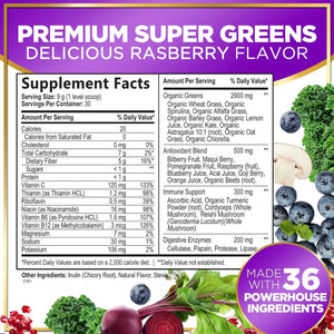 HELLO LOVELY! - Hello Lovely! Greens Superfood Powder 30 Servicios Mixed Berry 270Gr. - The Red Vitamin MX - Suplementos Alimenticios - {{ shop.shopifyCountryName }}