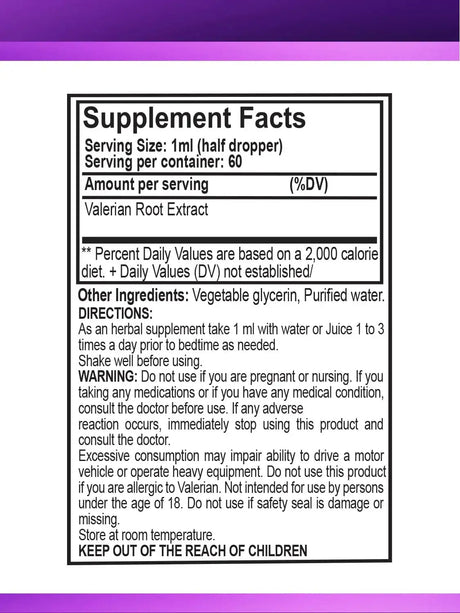 ELP ESSENTIAL - ELP ESSENTIAL Valerian Root Extract Drops 2 Fl.Oz. - The Red Vitamin MX - Suplementos Alimenticios - {{ shop.shopifyCountryName }}