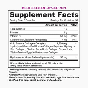 VITAUTHORITY - Vitauthority Multi Collagen 90 Capsulas - The Red Vitamin MX - Suplementos Alimenticios - {{ shop.shopifyCountryName }}