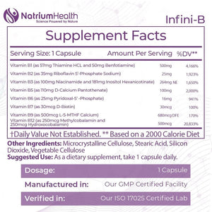 NOOTROPICS DEPOT - Nootropics Depot Infini-B Advanced B-Complex 60 Capsulas - The Red Vitamin MX - Suplementos Alimenticios - {{ shop.shopifyCountryName }}